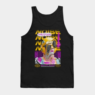 Reality sucks brutalism pop art Tank Top